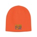 Knit Beanie Cap-Embroidered