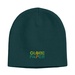 Knit Beanie Cap-Embroidered