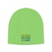 Knit Beanie Cap-Embroidered