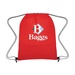 Wave Design Non-Woven Drawstring Bag