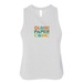 Bella+Canvas® Women's Racerback Cropped Tank - Screen Print