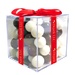 Promo Acrylic Gift Cube Filled with Malt Balls