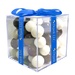 Promo Acrylic Gift Cube Filled with Malt Balls