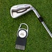 Golf Club Brush with Ball Marker