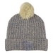 Grace Collection Pom Beanie With Cuff