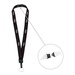 3/4" Breakaway Custom Lanyard with Key Ring