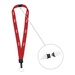 3/4" Breakaway Custom Lanyard with Key Ring