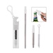 Straw Kit With Bottle Opener