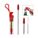Straw Kit With Bottle Opener - Full Color Imprint