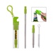 Straw Kit With Bottle Opener - Full Color Imprint