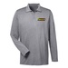 Ultraclub® Men's Cool & Dry Heathered Performance Quarter-Zip - Embroidered