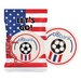 Soccer Theme 3" Iced Full Color Circle Vanilla Cookie - Italy