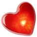 Heart Flashing Clip On Safety Button