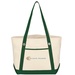 Medium Cotton Canvas Sailing Tote Bag
