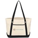 Medium Cotton Canvas Sailing Tote Bag