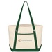 Medium Cotton Canvas Sailing Tote Bag