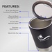 12 oz. Itsy Vacuum Insulated Travel Mugs