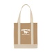 Non Woven Two-Tone Shopper Tote Bag