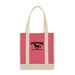 Non Woven Two-Tone Shopper Tote Bag
