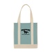 Non Woven Two-Tone Shopper Tote Bag