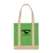 Non Woven Two-Tone Shopper Tote Bag