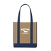 Non Woven Two-Tone Shopper Tote Bag