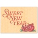 Sweet New Year Rosh Hashanah Greeting Card