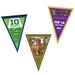 14" x 20" Vertical Triangle Shaped Felt Banner