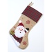 Rustic Santa Christmas Stocking