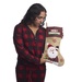 Rustic Santa Christmas Stocking