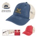 Pigment Dyed Twill Trucker Cap