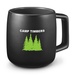 15 oz. Geo Square Handle Ceramic Mug
