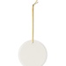 Round Ceramic Ornament