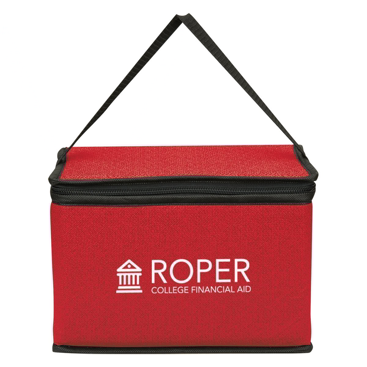 Heathered Non-Woven Custom Cooler Lunch Bags