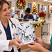A Thoughtful Hospital Staff Appreciation Gift-Gloss Marble Notebook with Pen
