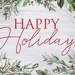 Rustic Display Holiday Cards