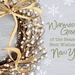 White Berry Wreath Holiday Cards