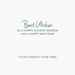 White Berry Wreath Holiday Cards