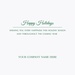 Glistening Gratitude Holiday Cards