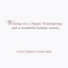 Patriotic Pass Thanksgiving Cards