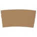 Kraft Brown Coffee Clutch