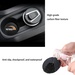 New Look Carbon Fiber Pattern PU Leather Cup Car Coaster Pad