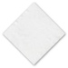 1-Ply White Beverage Napkin - Linen Embossed