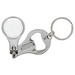 Round Nail Clipper w/ Bottle Opener Keyring