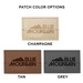 Cottage Plaid Sherpa Blanket with Champagne Color Patch