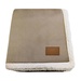 Original Lambswool Throw with Tan Patch