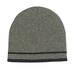 Customized Knit Beanie with Double Stripes