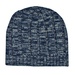 Knit Heathered Beanie Cap with Logo Imprint