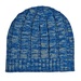 Knit Heathered Beanie Cap with Logo Imprint