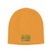 Knit Beanie Cap-Embroidered